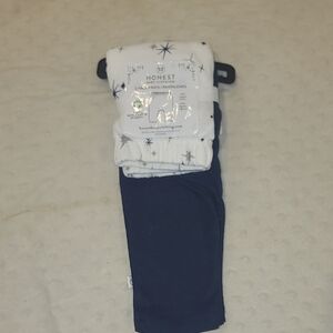 The Honest Company Kids Bottoms - White and Navy